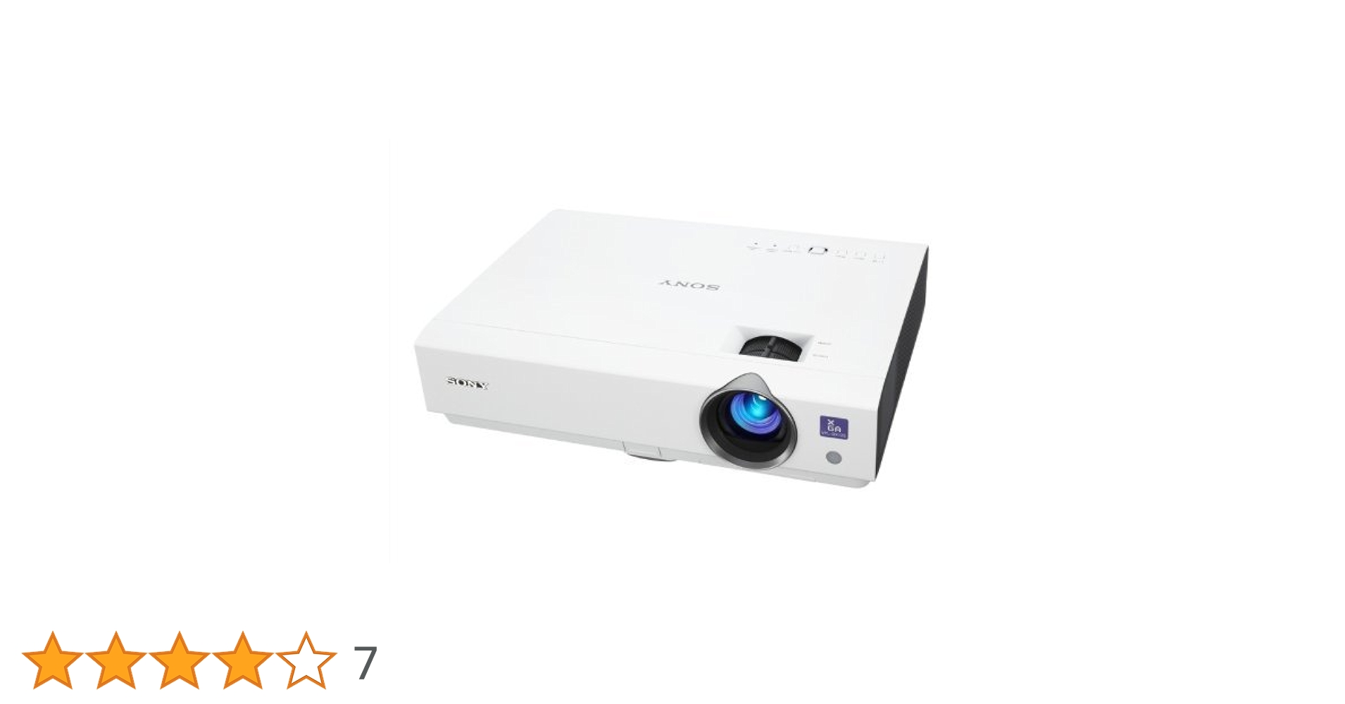 Sony VPL-DX100 Color Data Projector LCD Without Tuner(White